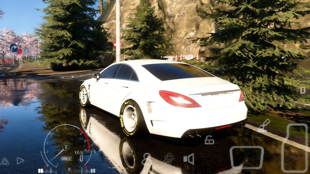 Ultra Graphics Gameplay || Mercedes C63S V8 Bi Turbo || Car Parking Multiplayer 2