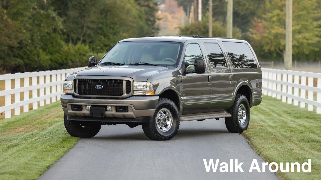 Прогулка по Ford Excursion Limited V10 2003 года ~ Silver Arrow Cars Ltd