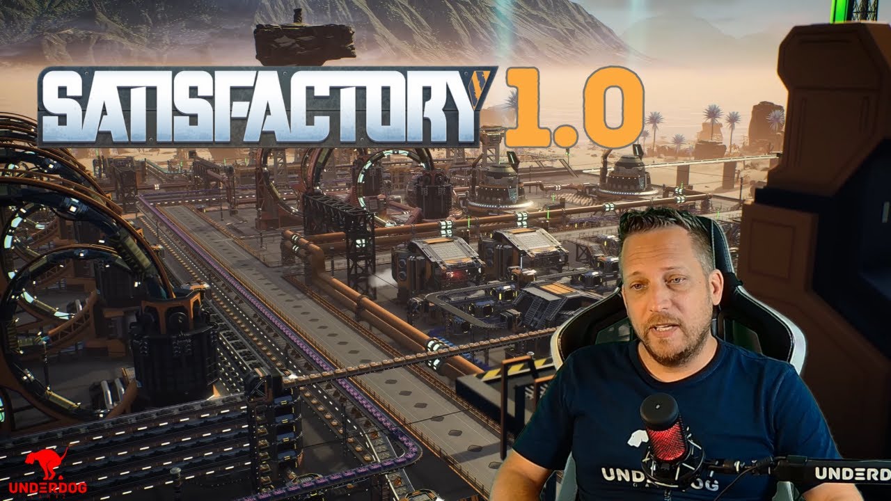 Satisfactory 1.0 Neustart Deutsch am 10.09.24 Automation, OpenWorld, Factory, Basebuilding Deutsch