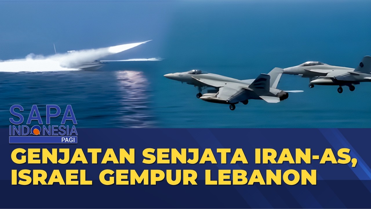 LIVE - Gencatan Senjata Iran vs AS, Israel Gempur Lebanon | SAPA PAGI
