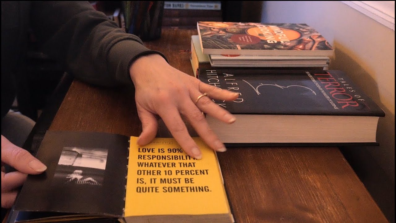 ASMR - Book Sounds For Sleep - Very Softly Spoken