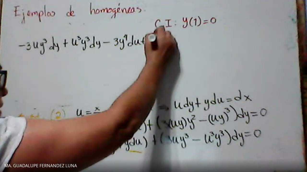 E  Homogéneas parte 3
