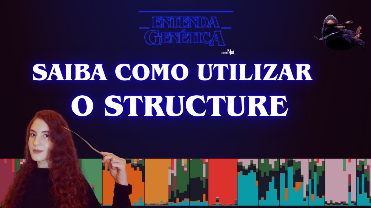 Como estimar grupos genéticos utilizando o programa Structure