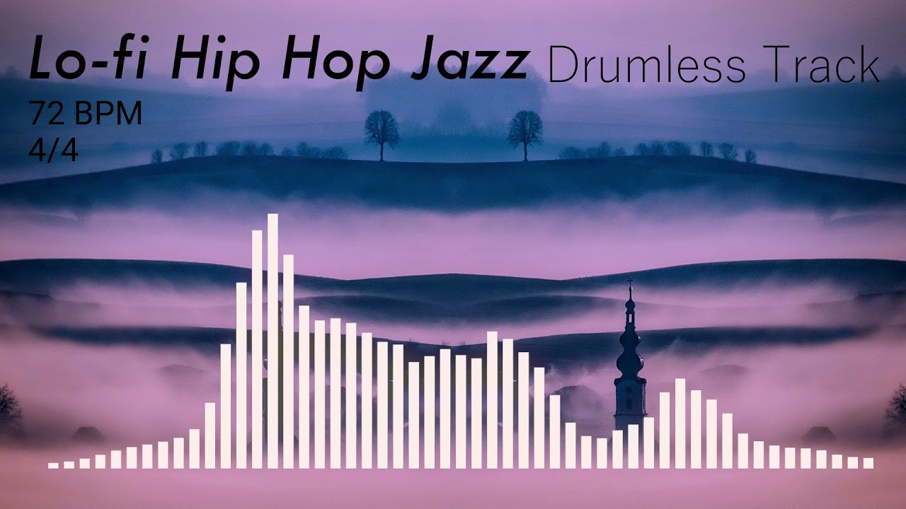 Lo-Fi Hip Hop Jazz Drumless Track  | 72 BPM | No Drums | Drumless Backing Track