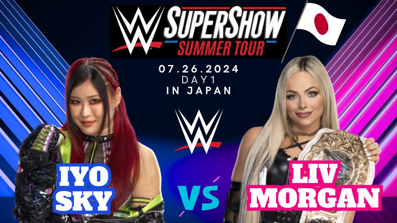 【wwe Tokyo】supershow Iyo Sky vs Liv Morgan LIVE Full【Day1】