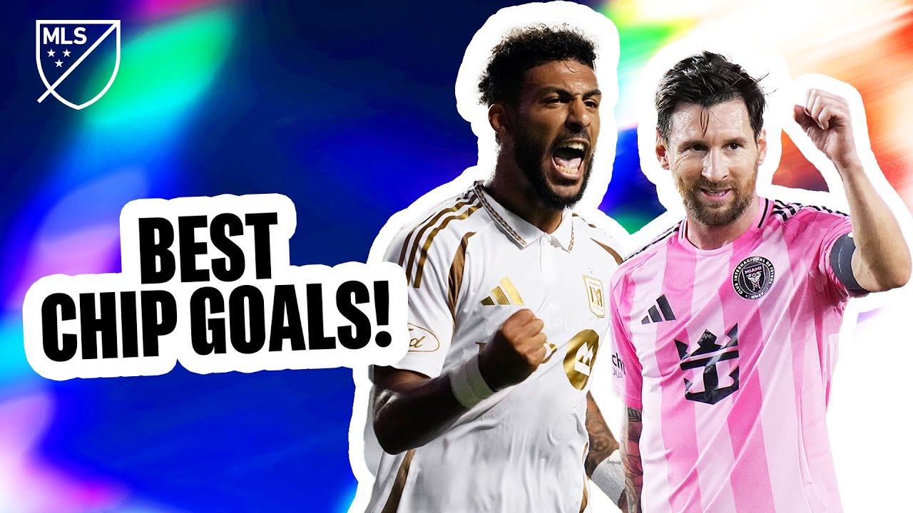 The BEST MLS CHIP GOALS of 2025! | Messi, Anders Dreyer, Jordi Alba and more!