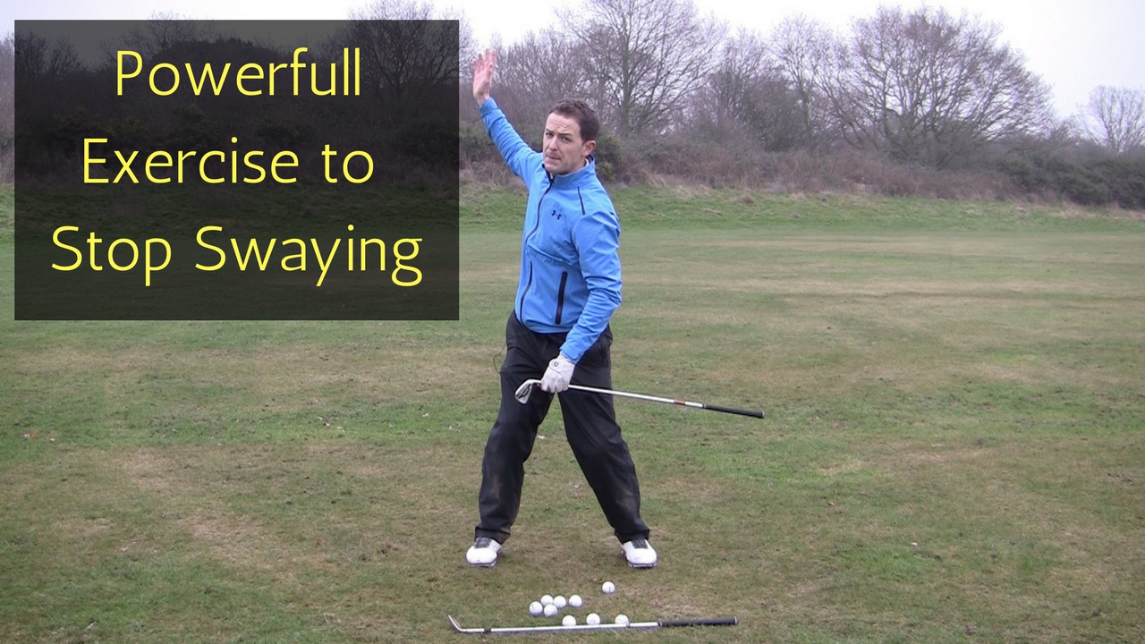 STOP SWAYING OR SLIDING IN THE GOLF SWING