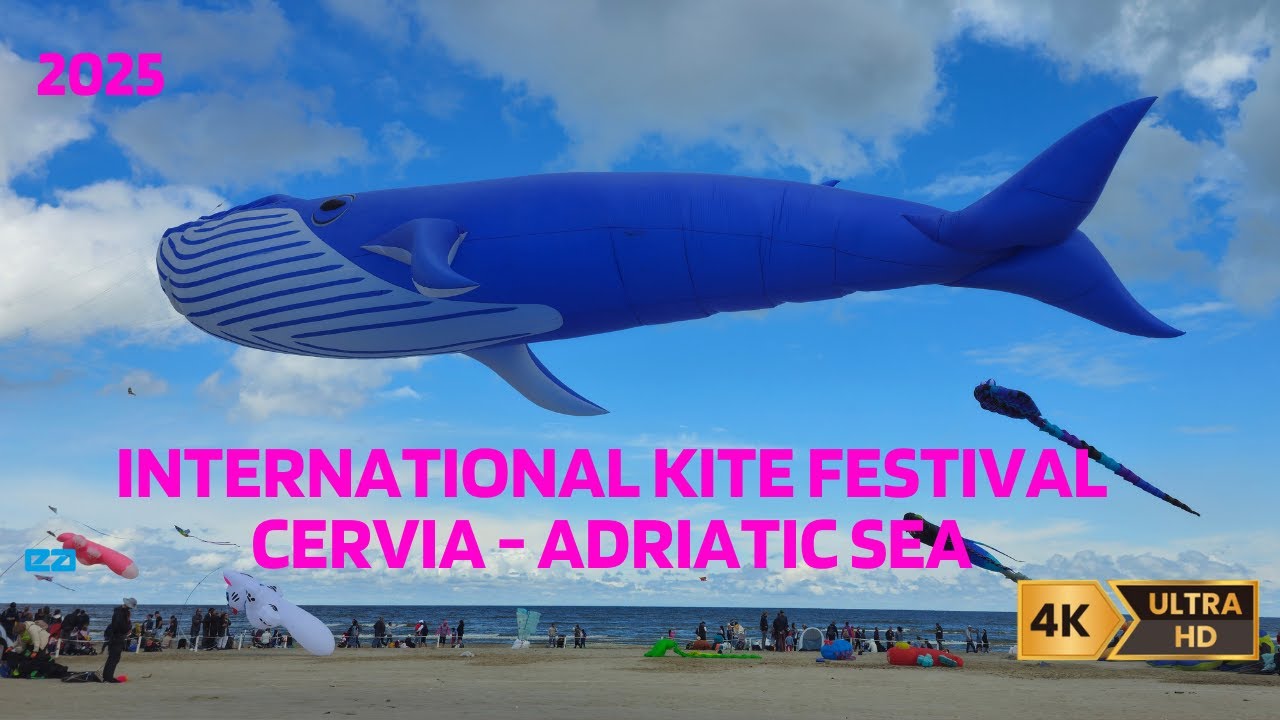 CERVIA Kite Festival 2025–ARTEVENTO : the sky turns into art! Festival Internazionale degli Aquiloni