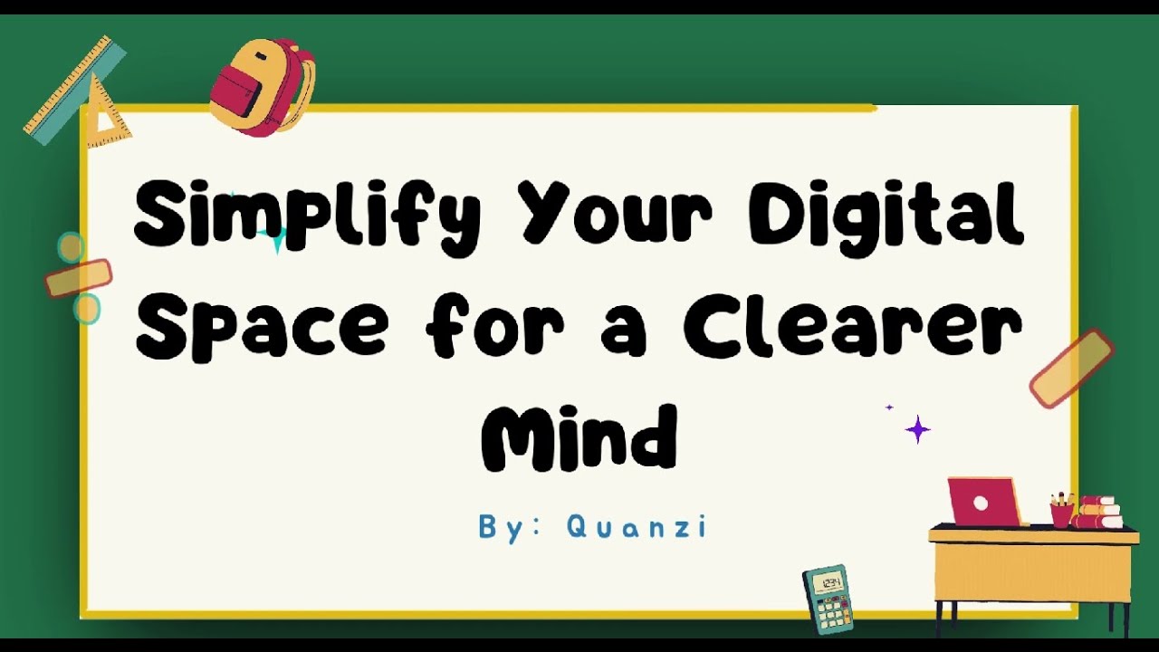How to Declutter Your Digital Life (Emails, Files, Photos) | quanzi