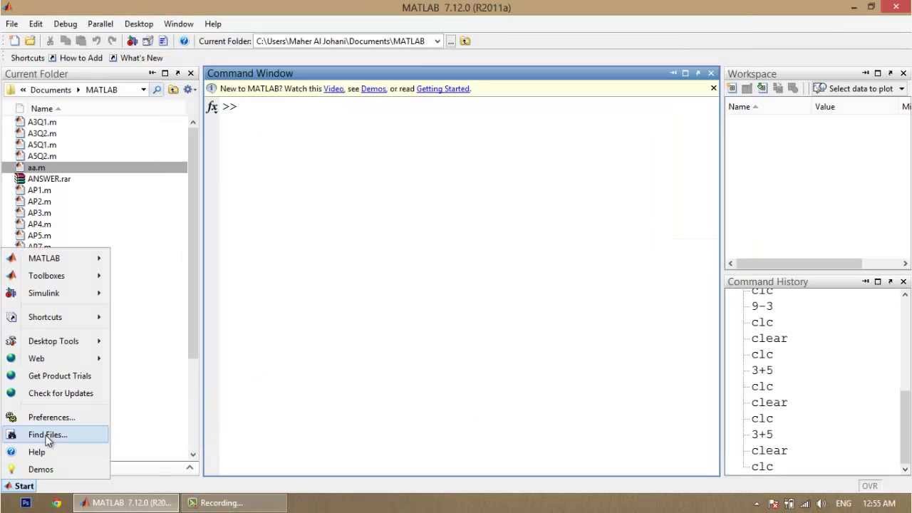 MATLAB - 01 - Introduction