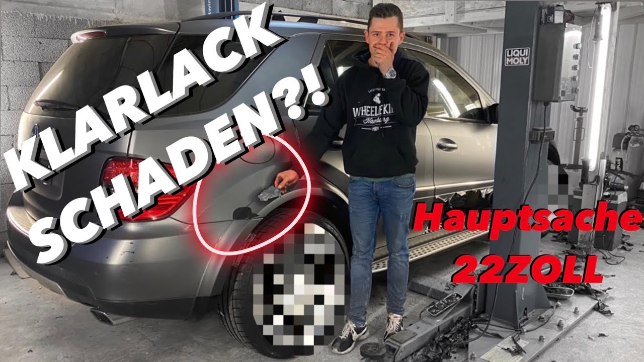 Wir ziehen die Folie vom ML runter + neue Felgen!