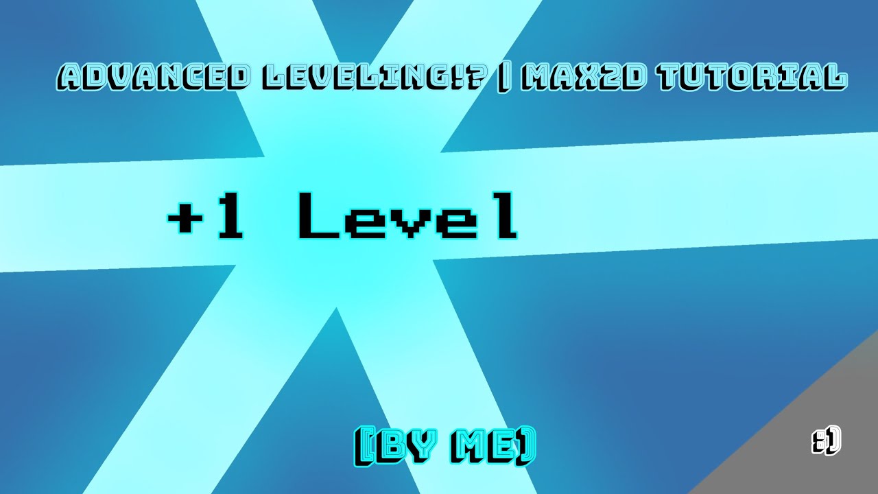 Even BETTER Leveling system..? (with fancy looking xp bar) | max2D tutorial