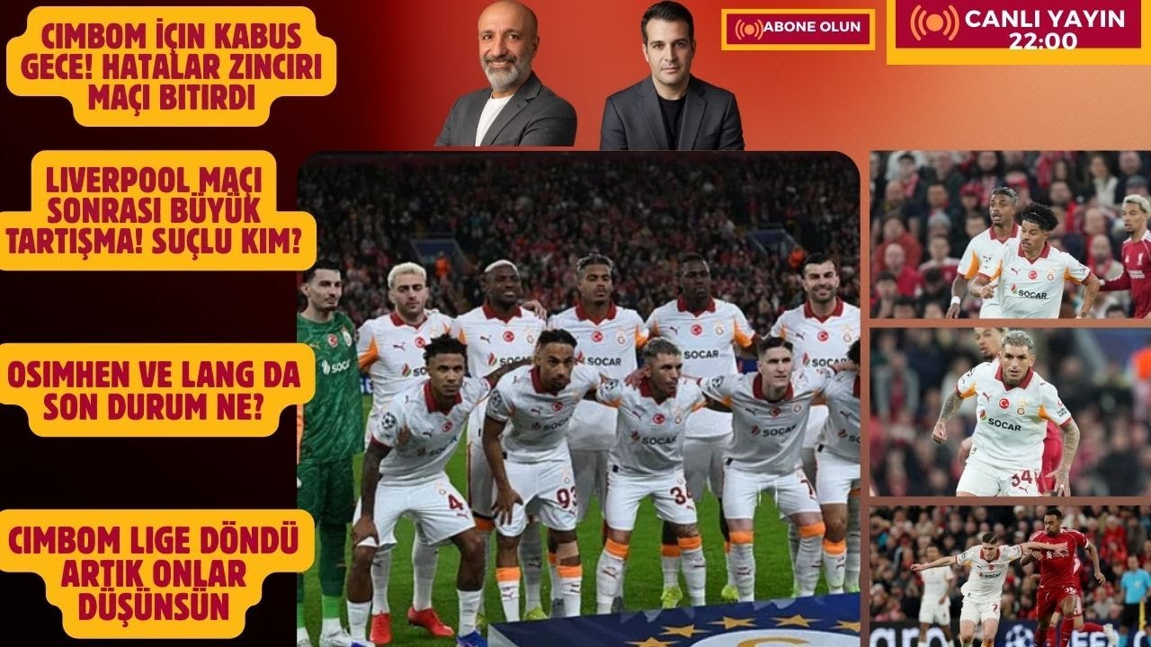 Cimbom İçin Kabus Gece! Hatalar Zinciri Maçı Bitirdi | Liverpool Maçı Sonrası Büyük Tartışma!