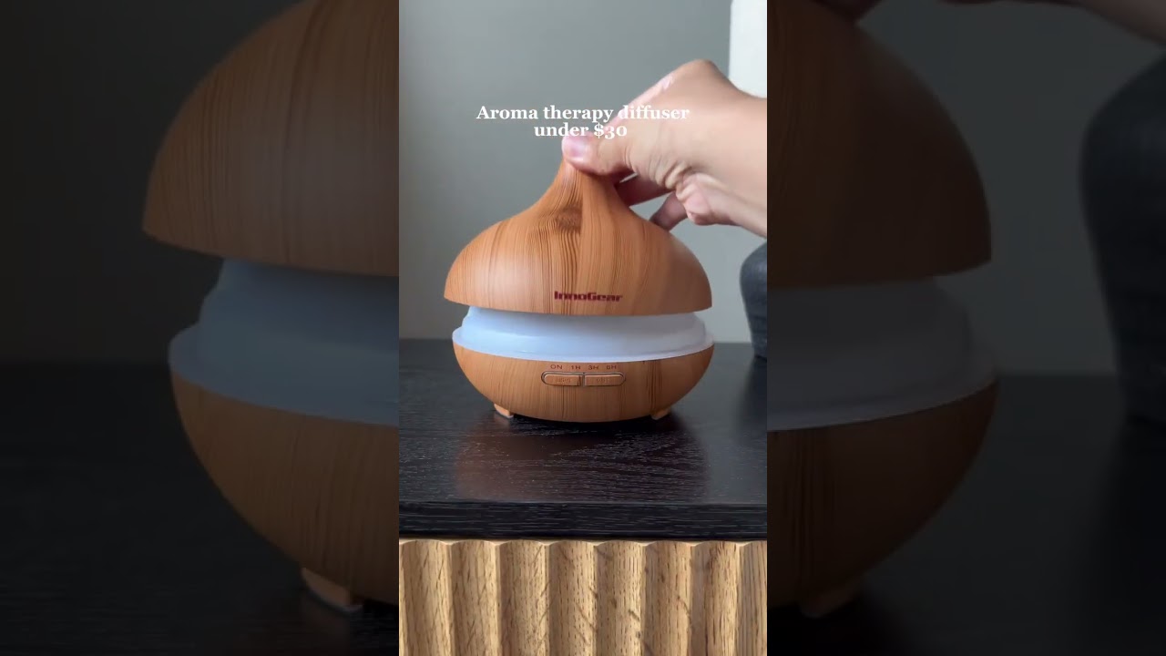 🌸 InnoGear Aromatherapy Diffuser &ndash; Create a Relaxing Atmosphere at Home! 🕯️