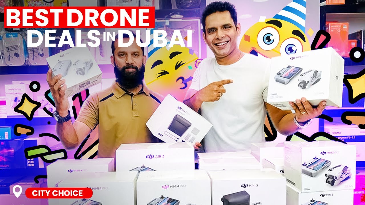 DUBAI DRONE MARKET | BEST DRONE PRICE IN DUBAI | DJI MINI 4 PRO, MINI 3 PRO,  AIR 3, MAVIC 3 PRO