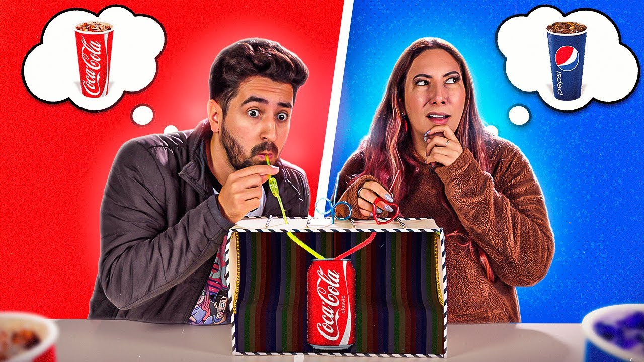 ACERTE O REFRI - FOMOS TROLLADOS PELA PRODUÇÃO | Gabriel e Shirley 2.0