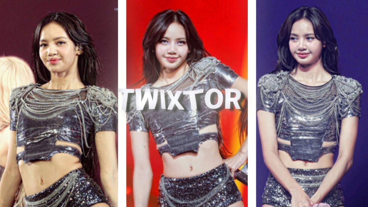 LISA BLACKPINK BORN PINK SEOUL FINAL TWIXTOR 4K 