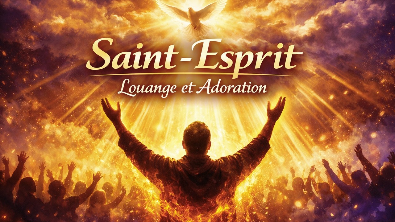 L'onction du Saint-Esprit descend sur moi | Chants puissants de louange et d'adoration