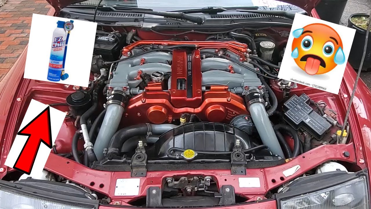 Самый простой способ переоборудовать систему кондиционирования Nissan 300zx на R-134A всего за 15...