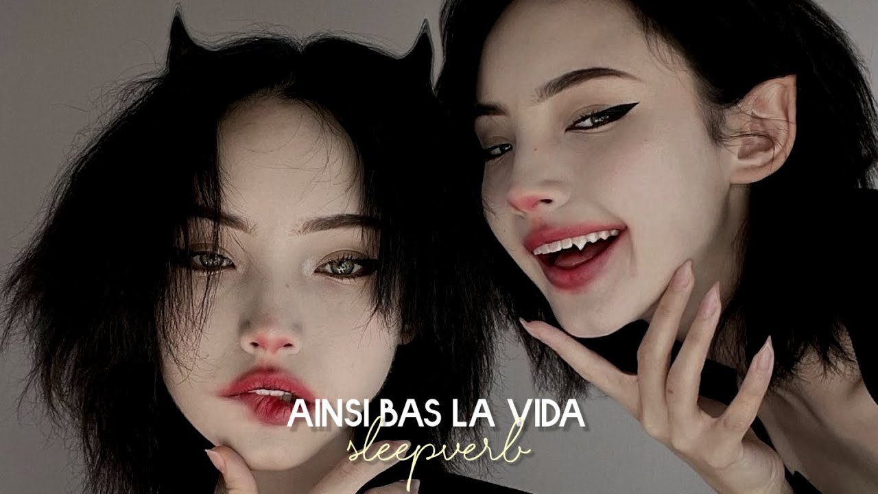 Ainsi bas la vida - Indila (Slowed+Reverb+Lyrics)