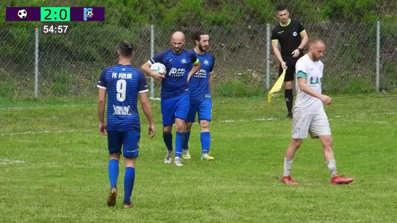 FK Priluk 3 : 1 FK Gornji Rahić - Pregled Utakmice