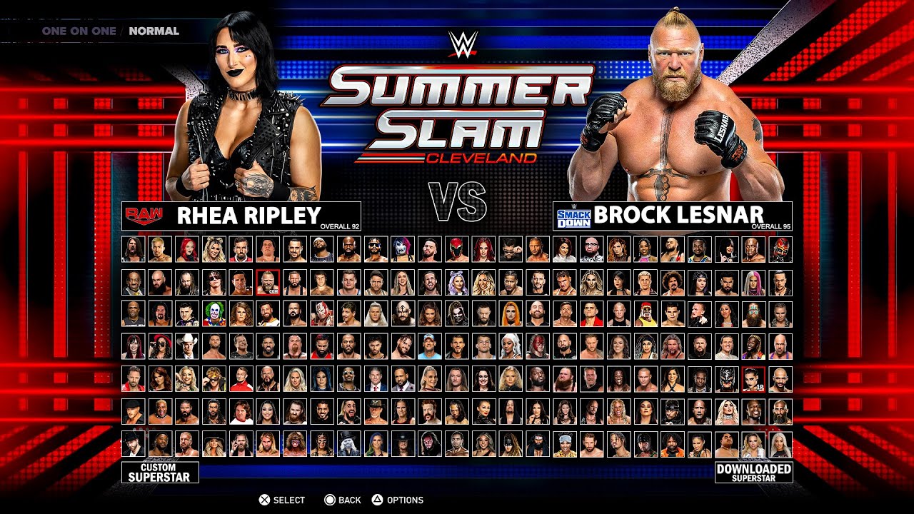 WWE 2K25: Full Roster, Raw, Smack Down, NXT, Legends, Arenas Plus Gameplay Notion!