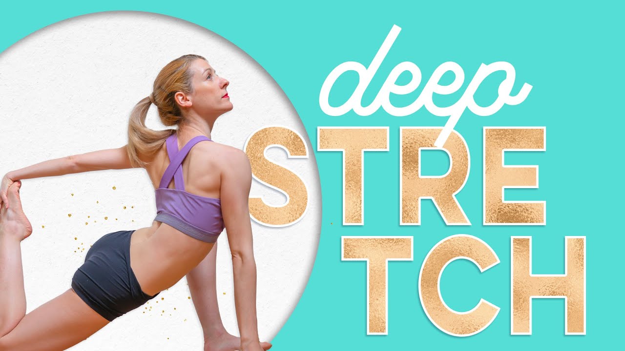 15 min Total Body deep Stretching for Flexibility, Reducing Bloating & Pain Relief