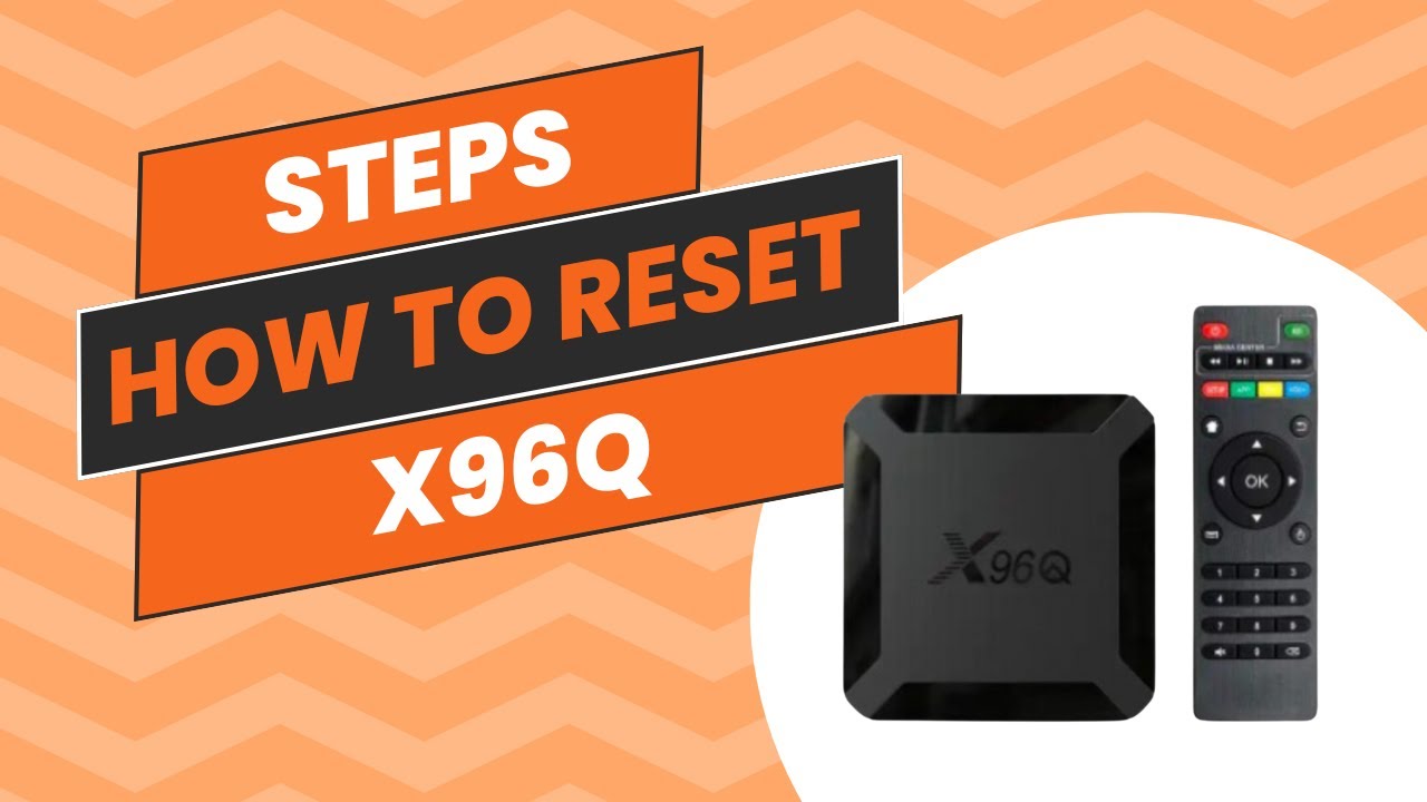 How to Factory Reset the X96Q Android Box When It's Not Working || D-TECH