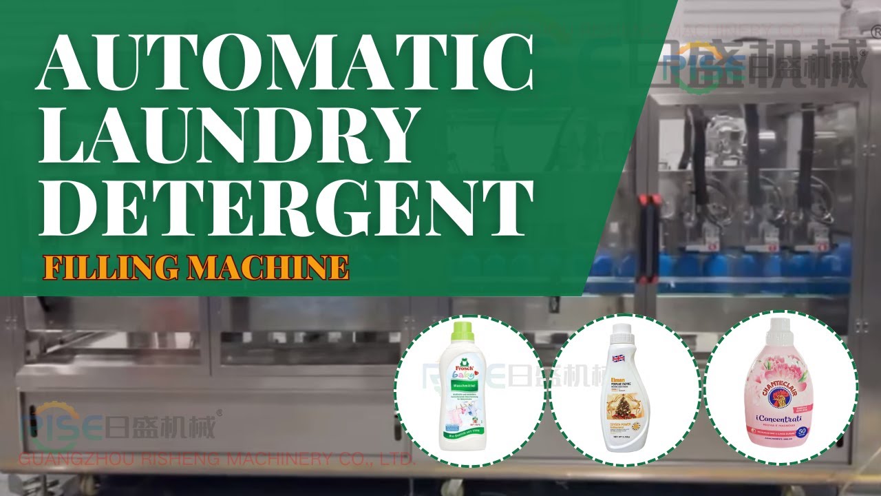 8-NOZZLE TRACKING FILLING MACHINE FOR LAUNDRY DETERGENT AND FABRIC SOFTENER