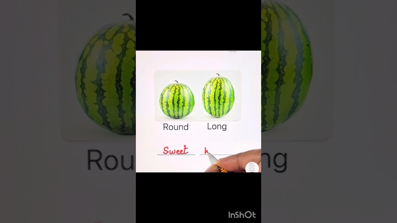 How to choose a sweet and tasty watermelon 🍉🍉🍉