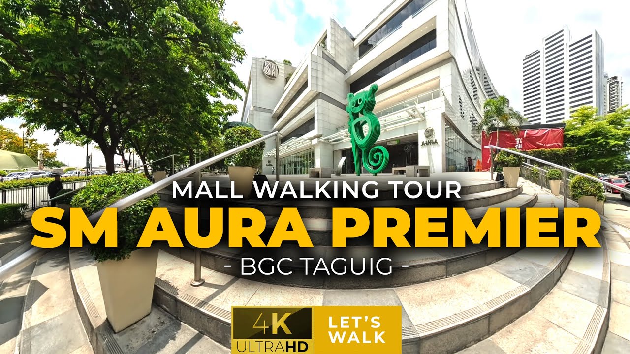 SM AURA Premier Mall Walking Tour | BGC Taguig’s LUXURY shopping mall