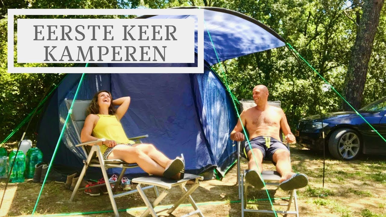 De eerste keer kamperen - Onze vakantie in Frankrijk