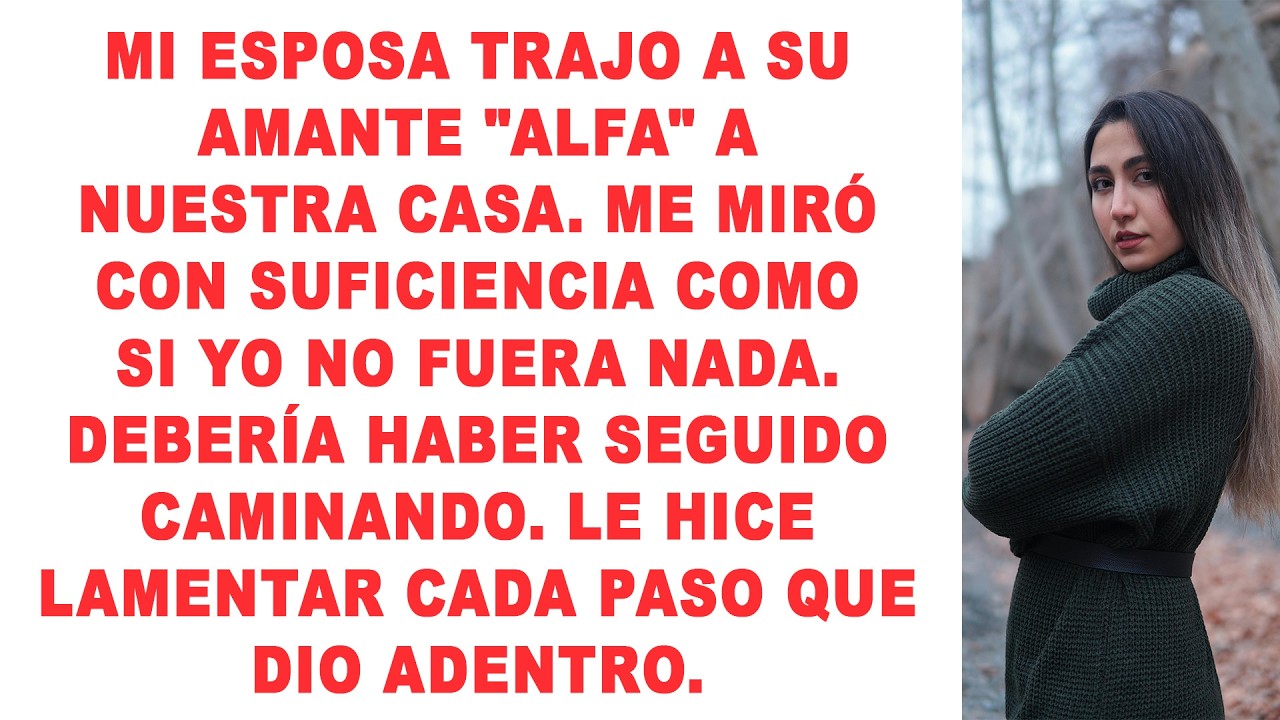Mi esposa trajo a su amante 