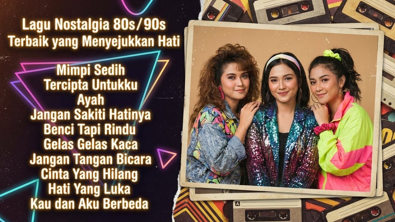 Kumpulan Lagu Nostalgia Indonesia 🎵 Tembang Kenangan 80an 90an untuk Menemani Hari-Harimu