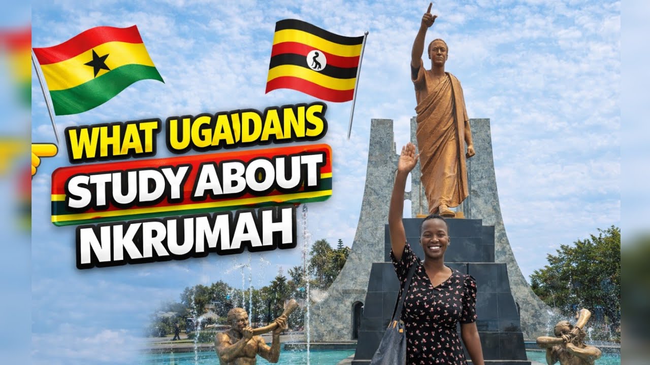 Мы изучаем биографию Кваме Нкурумы из Ганы 🇬🇭 в Уганде 🇺🇬 || Многие улицы названы в его честь