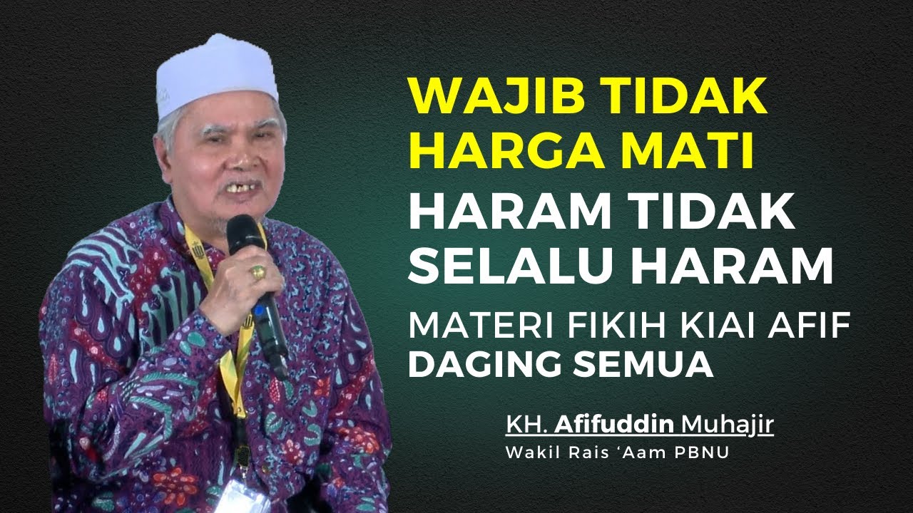 Kiai Afifuddin Muhajir: Barangkali Tidak Ada Agama yang Berhak Bicara Keadilan Selain Islam