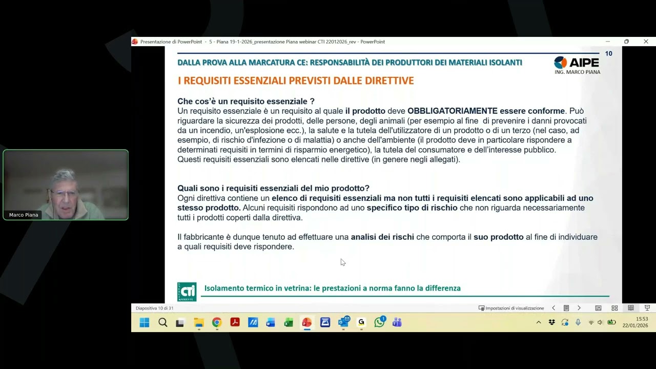 Dalla prova alla marcatura CE: responsabilità dei produttori dei materiali isolanti