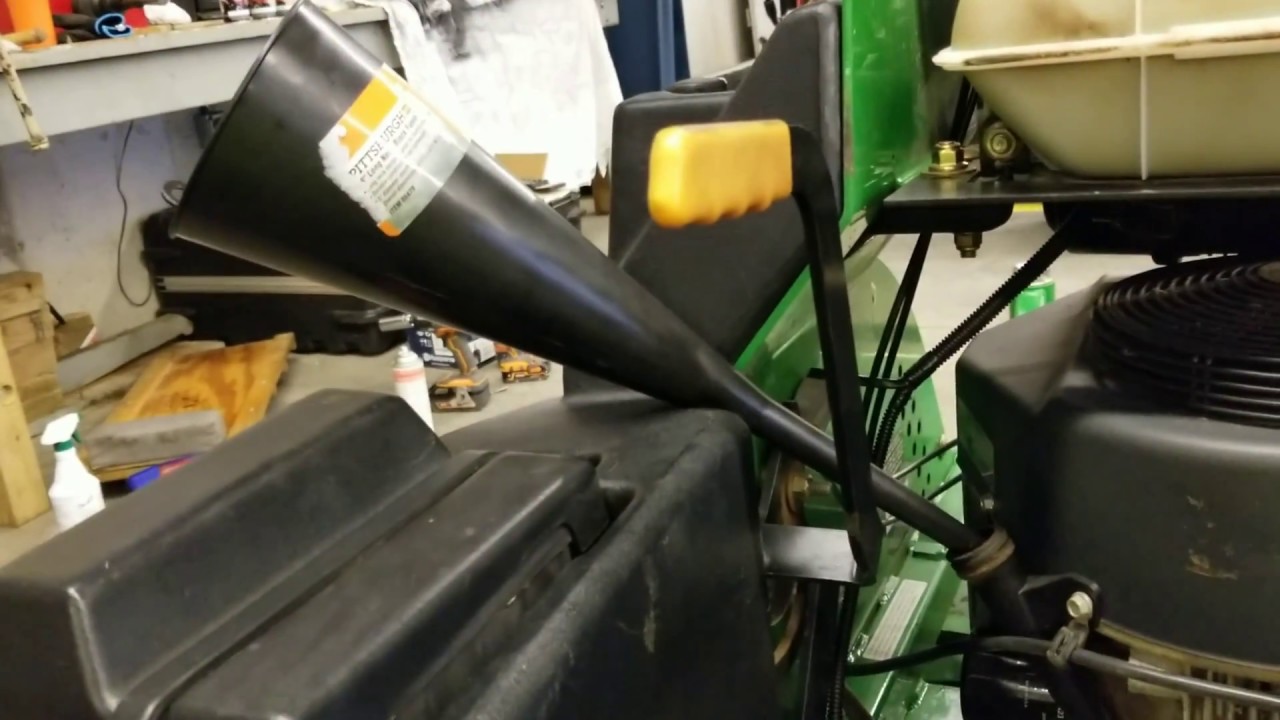 DLC - Oil Change On A John Deere 657A Stander