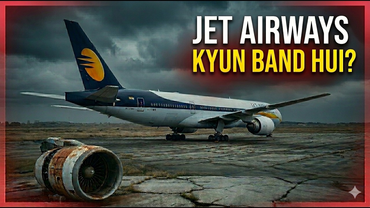 Why Jet Airways Failed | Rise & Fall of India's Most Loved Airline