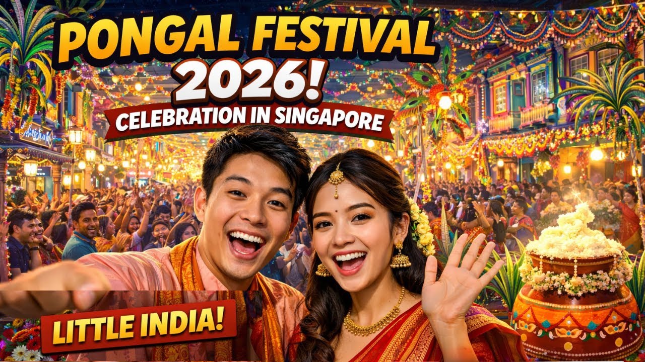 சிங்கப்பூர் பொங்கல் விழா 2026 | Singapore Little India | #pongal #singapore