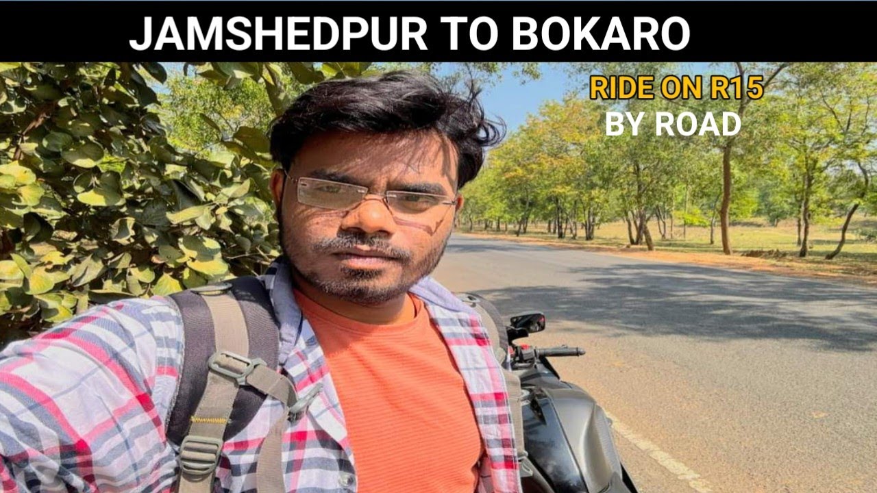 Jamshedpur to Bokaro by Road  on R15 ||#motovlog ||#travel ||#viyankkumar