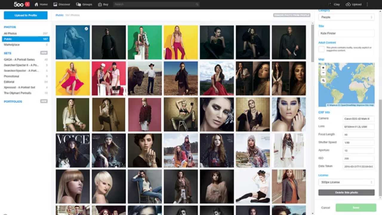 Introducing the New 500px Uploader and Photo Manager