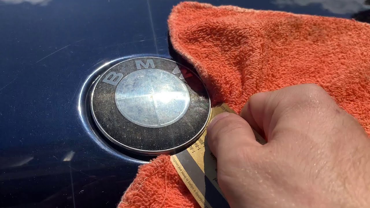 REPLACING BMW FRONT EMBLEM DIY
