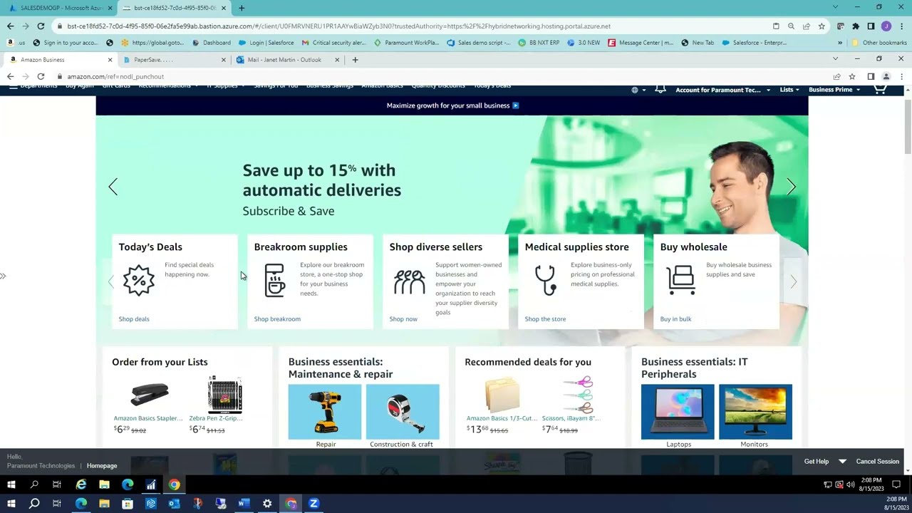 The Full Circle Demos: P2P by Combining Procurement and AP Automation