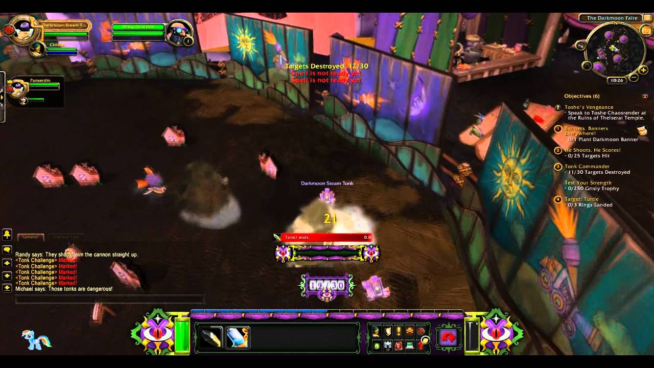 CHIIB EXPLORES THE DARKMOON FAIR W/ TRADECHAT
