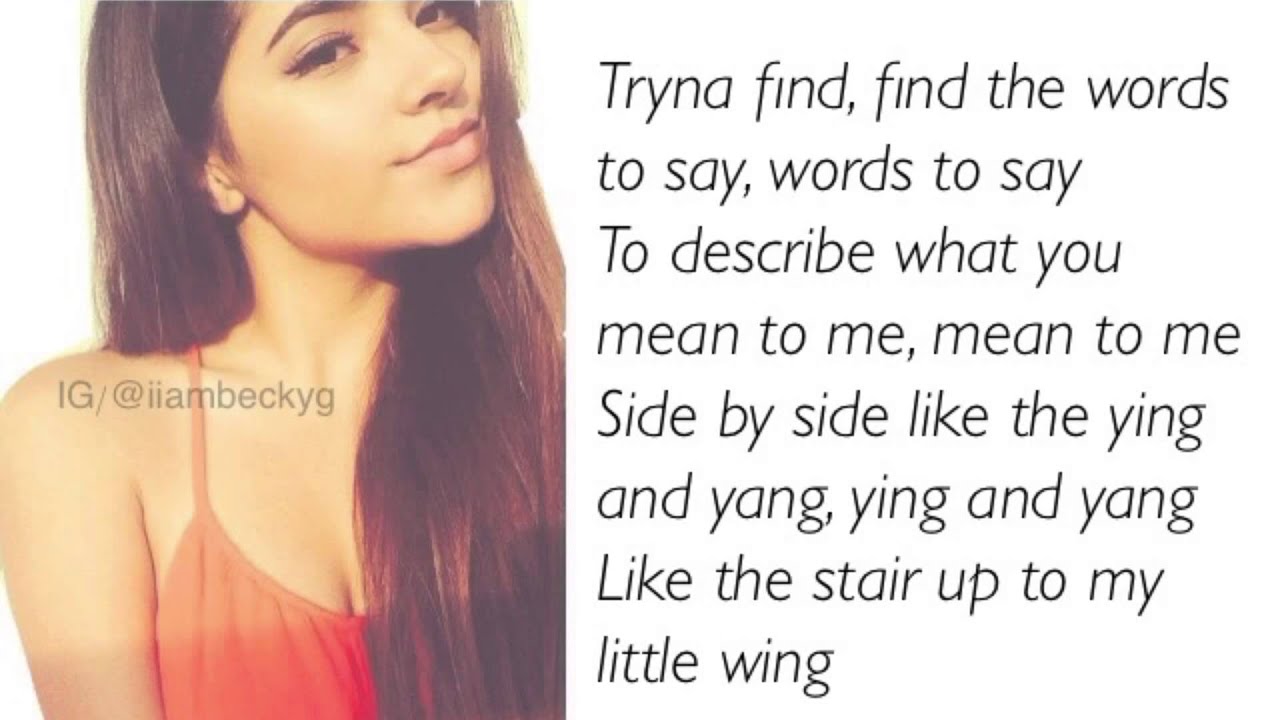 Becky G - Lovin So Hard (lyrics)