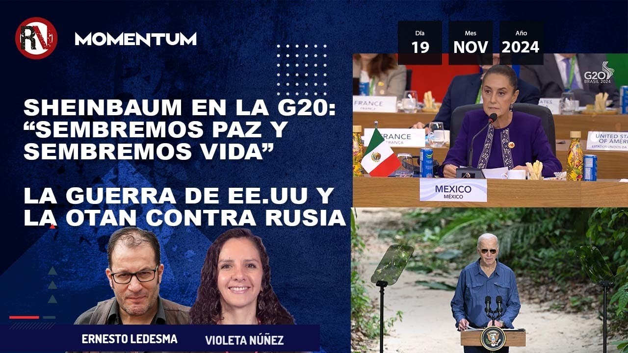 Sheinbaum en la #G20: 