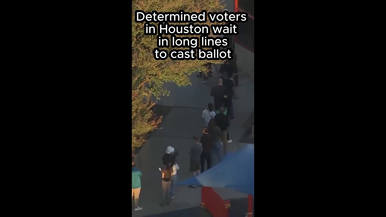HIGHEST TURNOUT: Houston Voters Pack Out Voting Centers this Election Day in Texas!