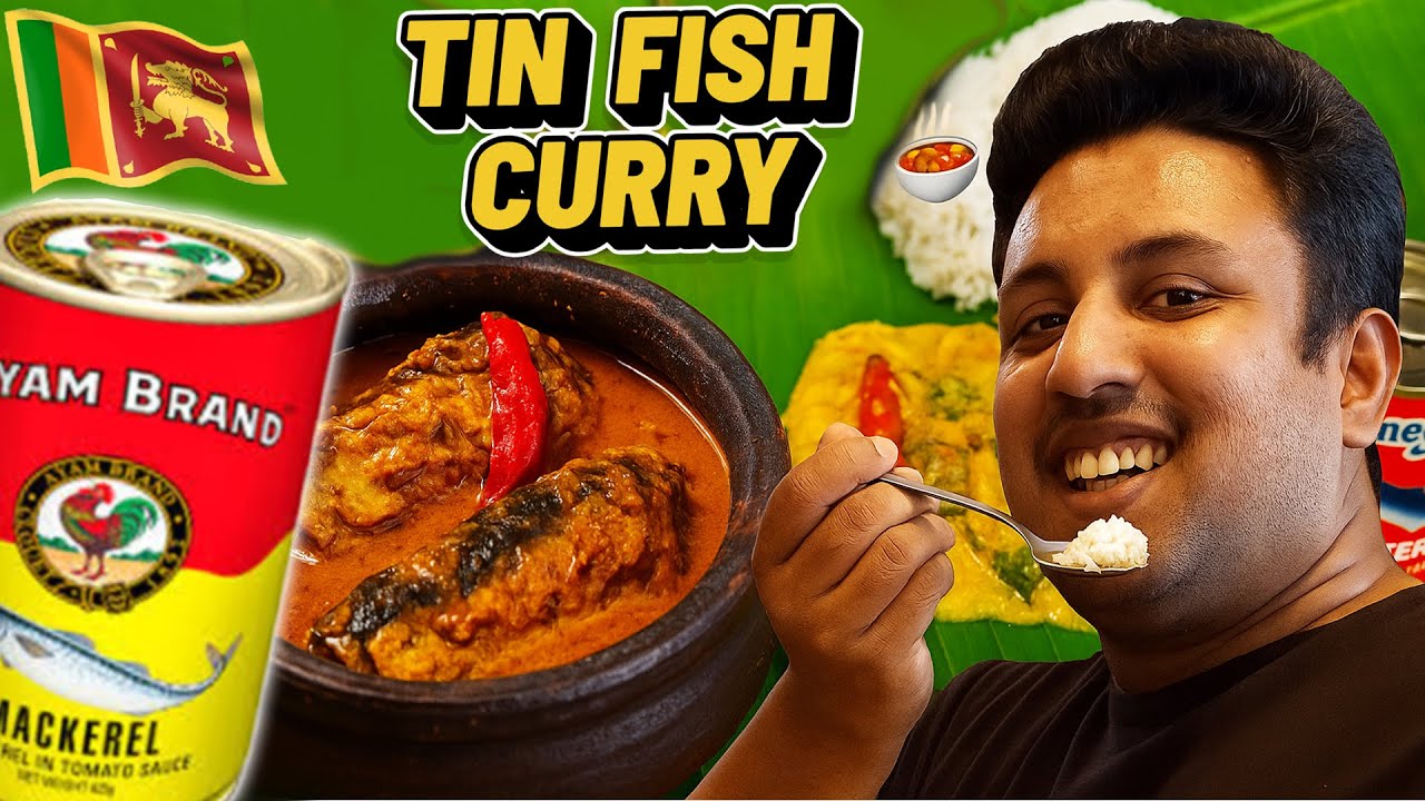 Spicy Mackerel Tin Fish Curry 🌶️ | Fun Cooking & Eating Vlog