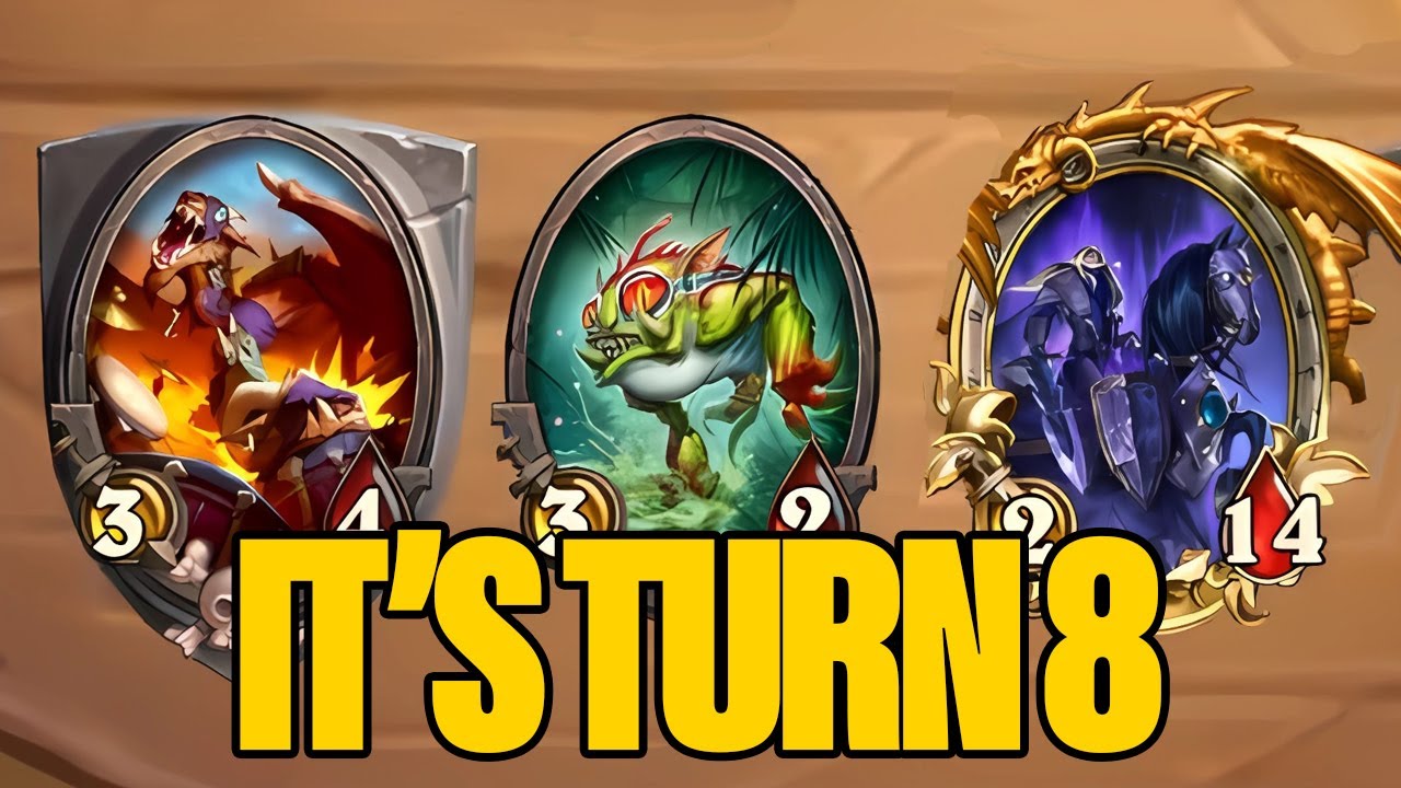 The Turn 8 Perfect Setup Makes An Unlosable Game | Dogdog Hearthstone Battlegrounds